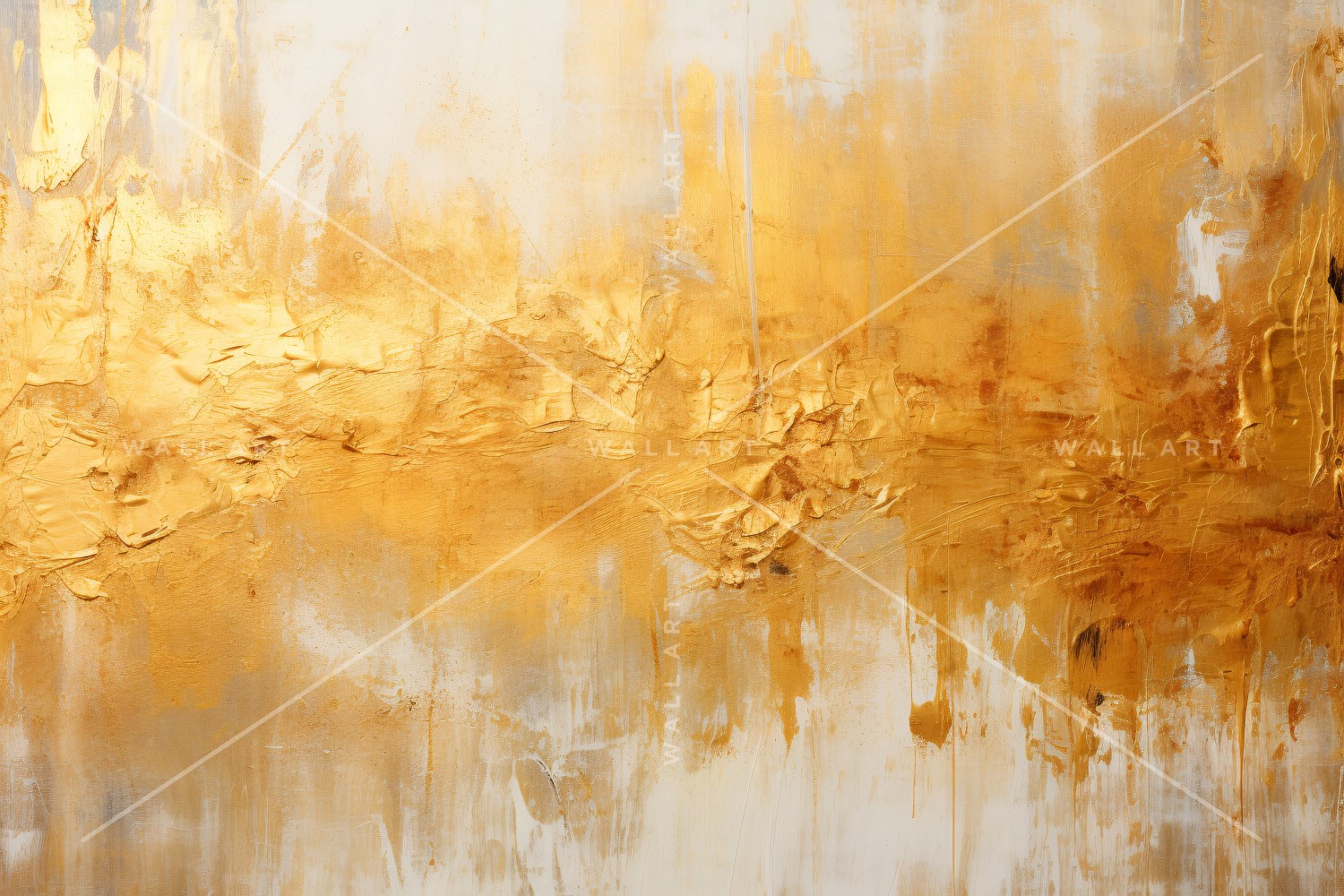 Golden Foil Elegant Wall Art 8