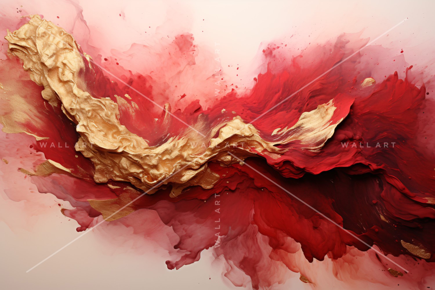 Golden Foil Elegant Wall Art 12