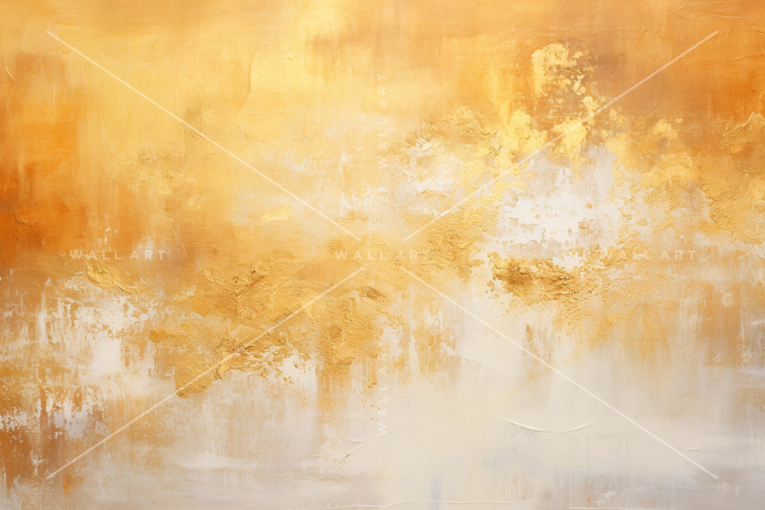 Golden Foil Brush Strokes Artistic Expression 28