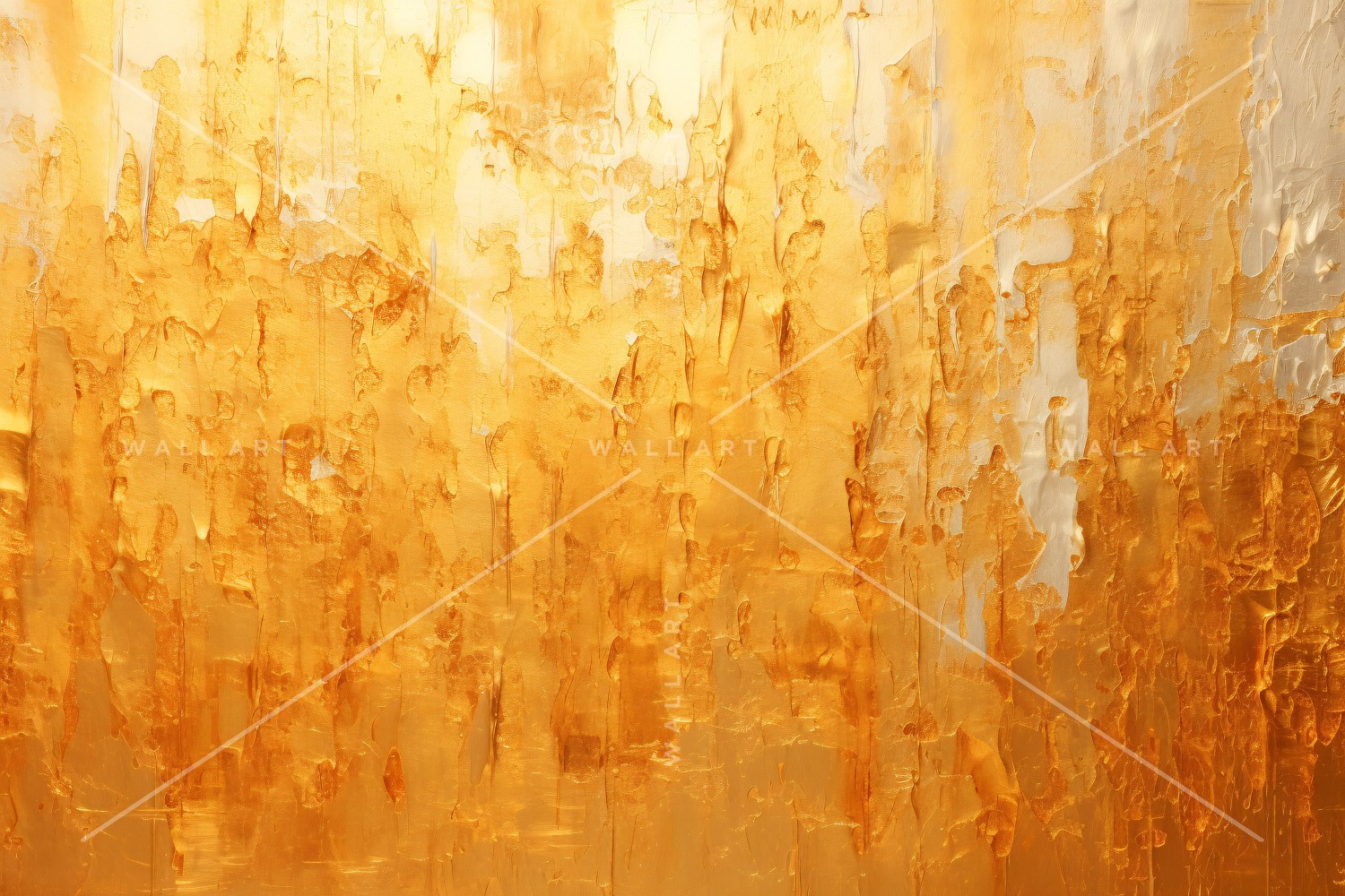 Abstract Art Golden Foil Elegance 24