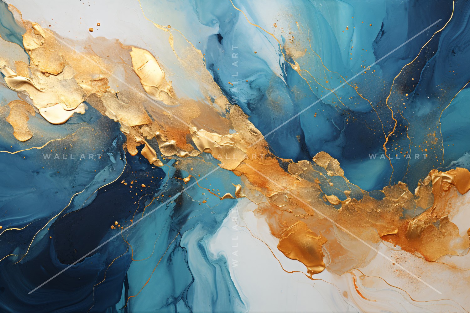 Luxurious Golden Foil Art for Printing 33