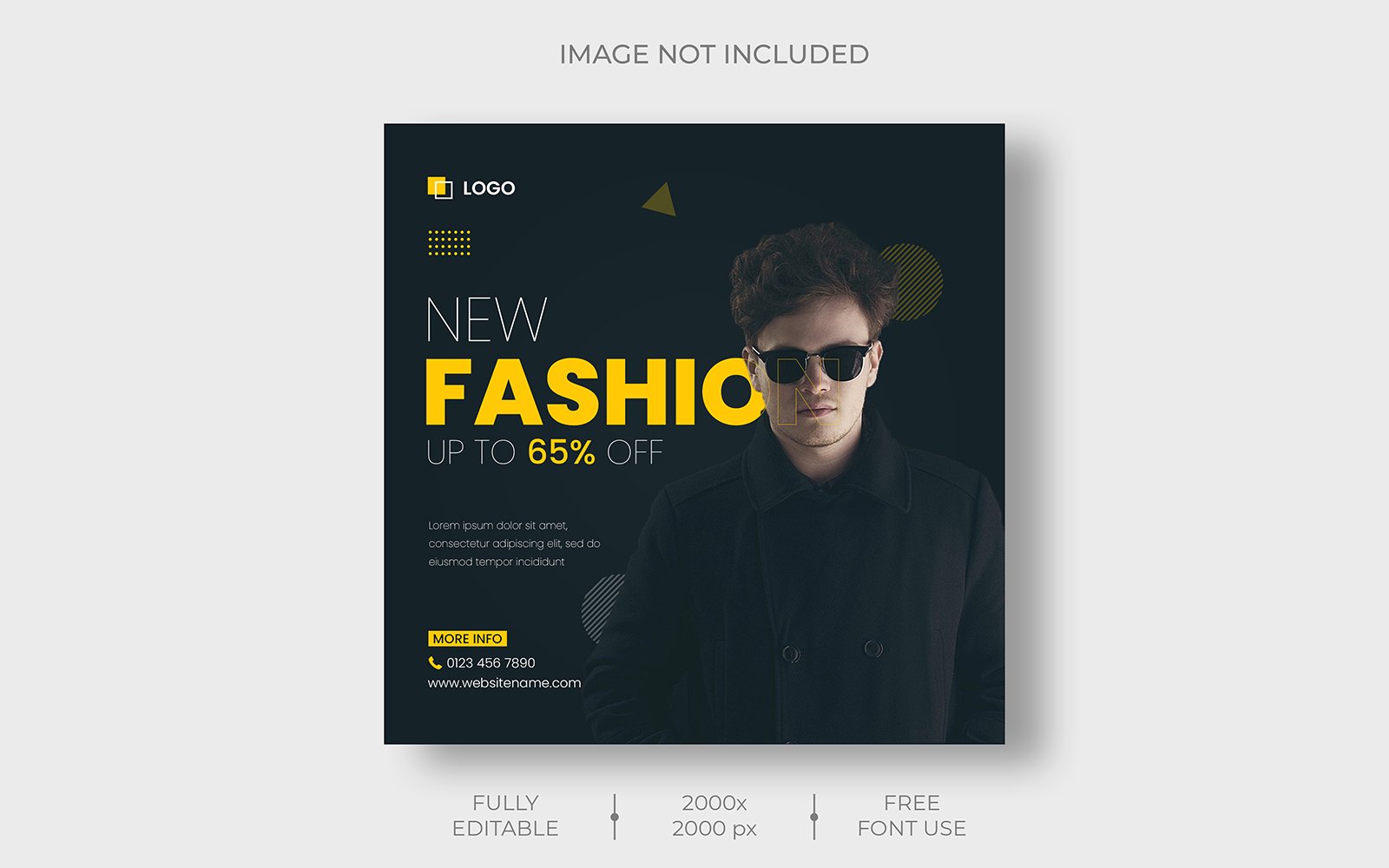 Fashion Minimal Social Media Template