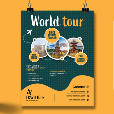 Tour Holiday Corporate Identity 381136