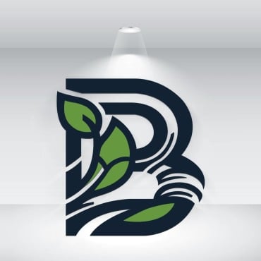 B Logo Logo Templates 381152