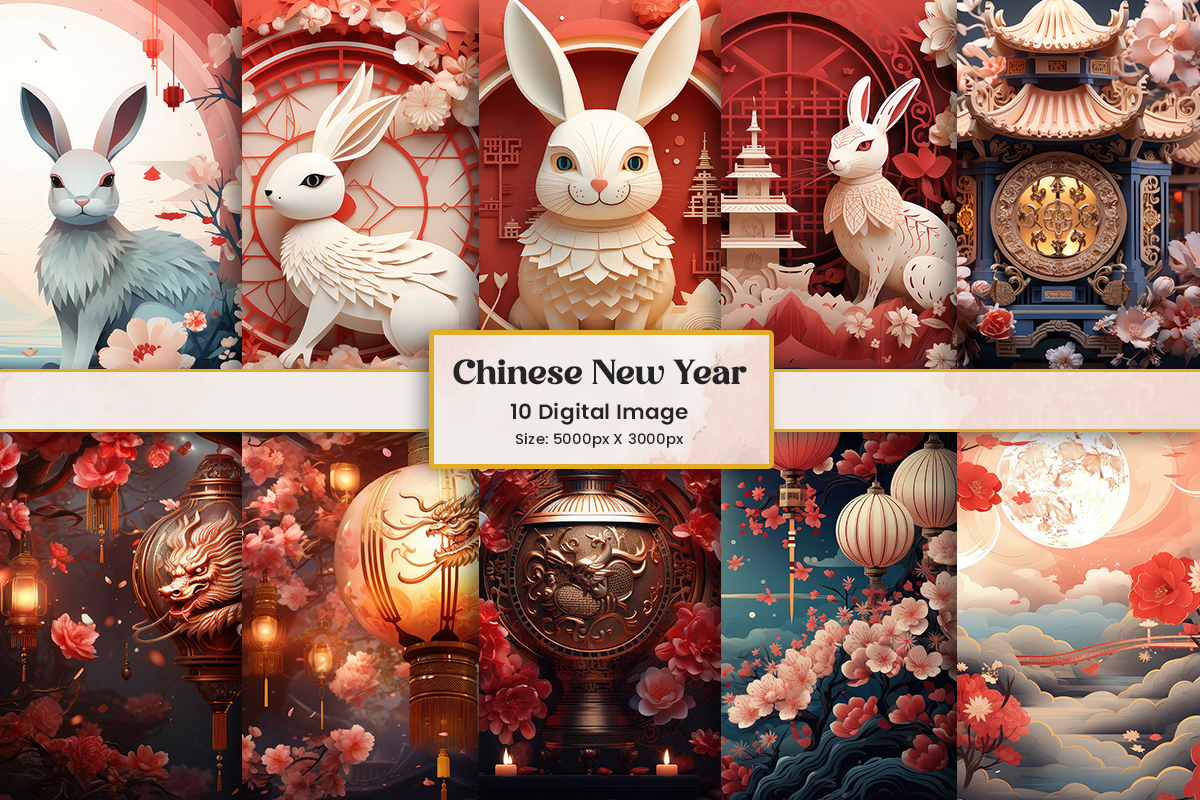 Traditional Chinese New Year Festival Background