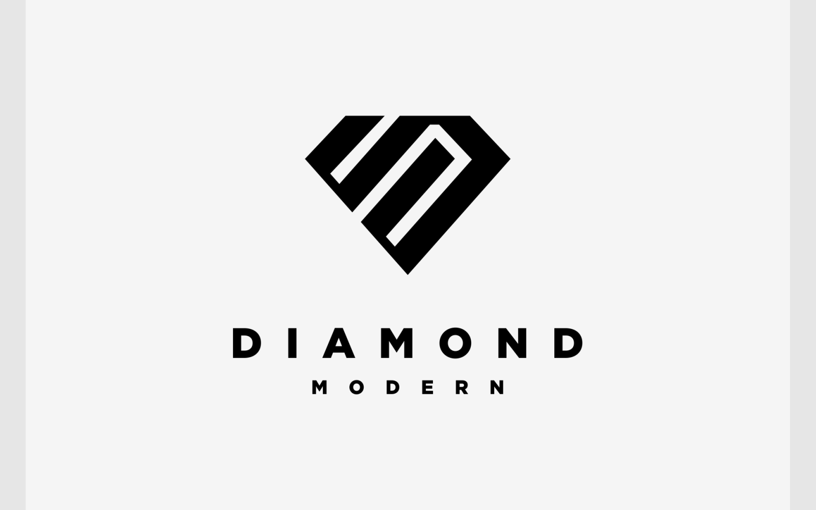 Letter S Diamond Jewelry Logo