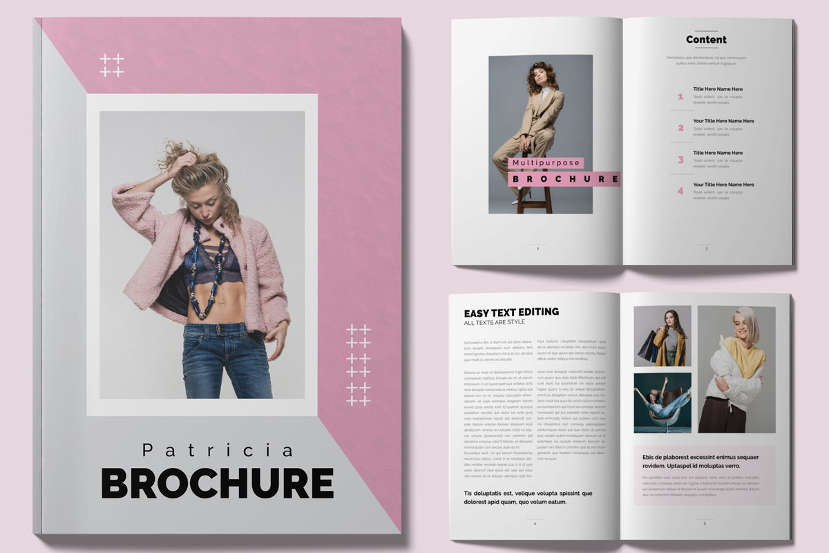 Brochure Design Template Layout