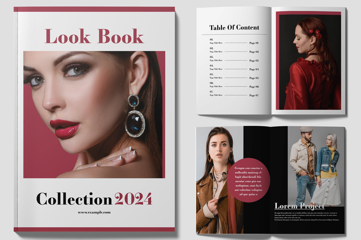 Fashion Look Book Design Templates
