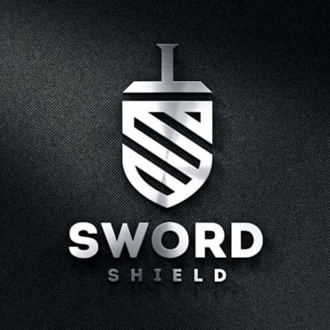 Shield Warrior Logo Templates 381250