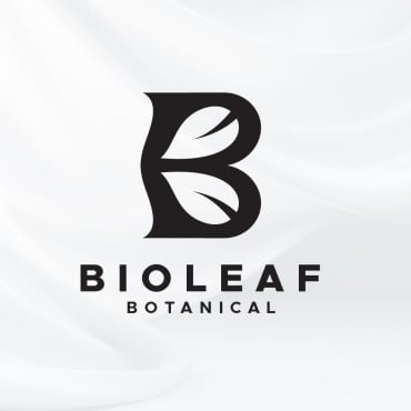 Leaf B Logo Templates 381385