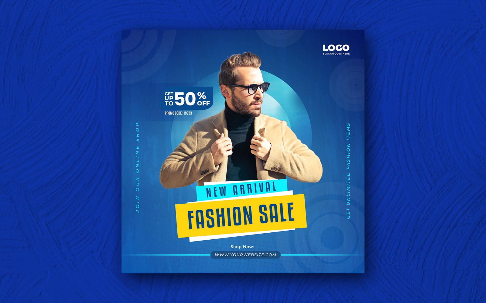 Fashion Sale Social Media  Post  Template