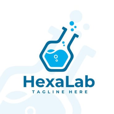 Laboratory Scientist Logo Templates 381468