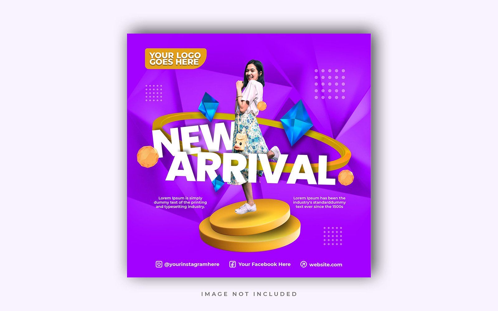 New Arrival Social Media Template