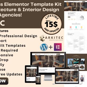 Architect Architecture Elementor Kits 381611