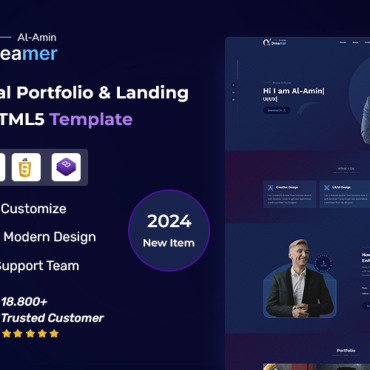 Bootstrap Business Landing Page Templates 381615