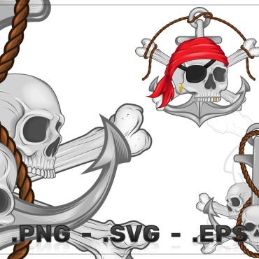 Pirates Elements Vectors Templates 381650