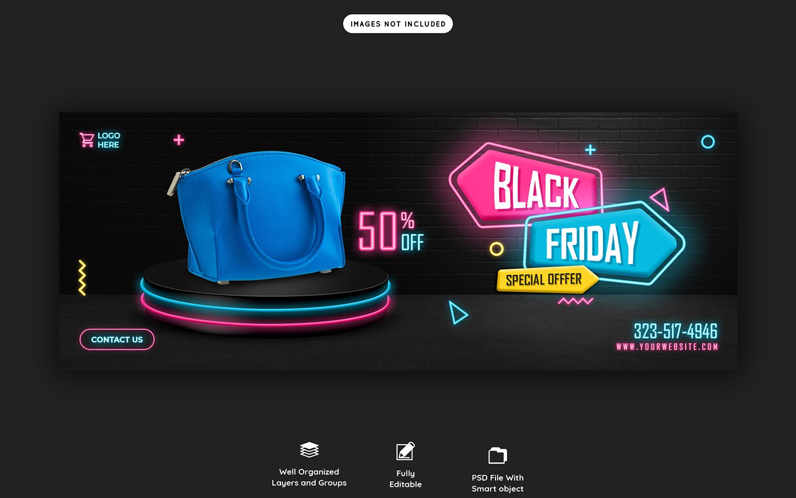 Black Friday Social Media Banner Template