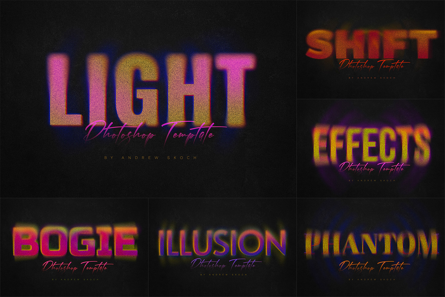 Gradient Blur Text Effect