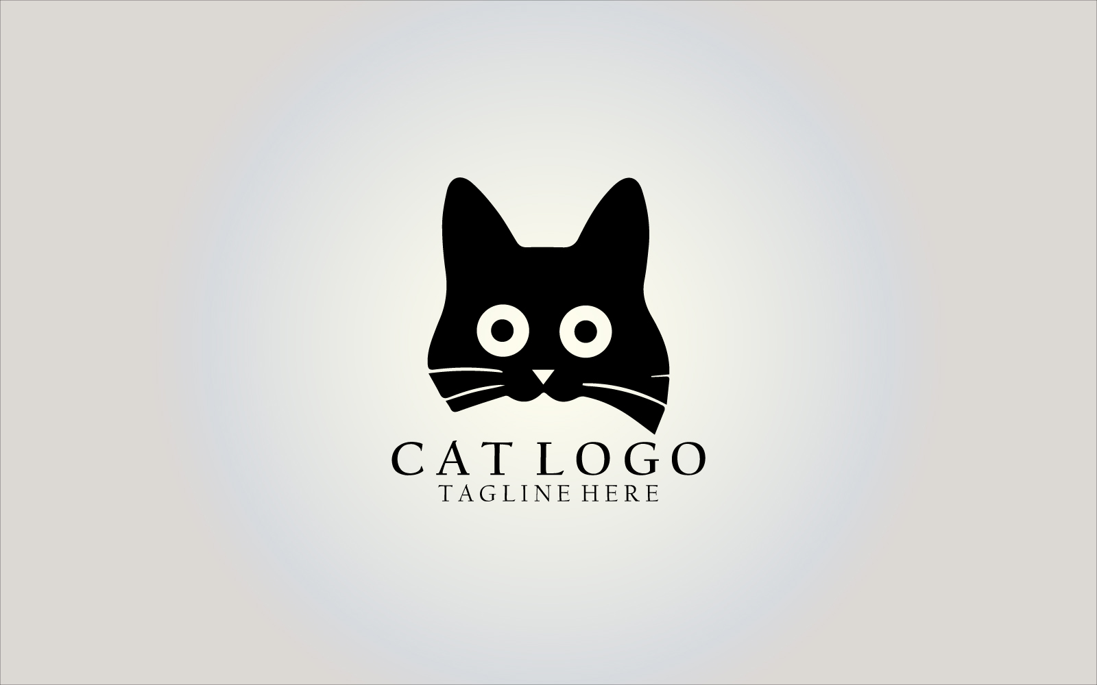Cat Logo Design Vector Template V2 cat-logo-design-vector-template-v2