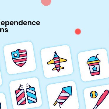 Of July Icon Sets 381855