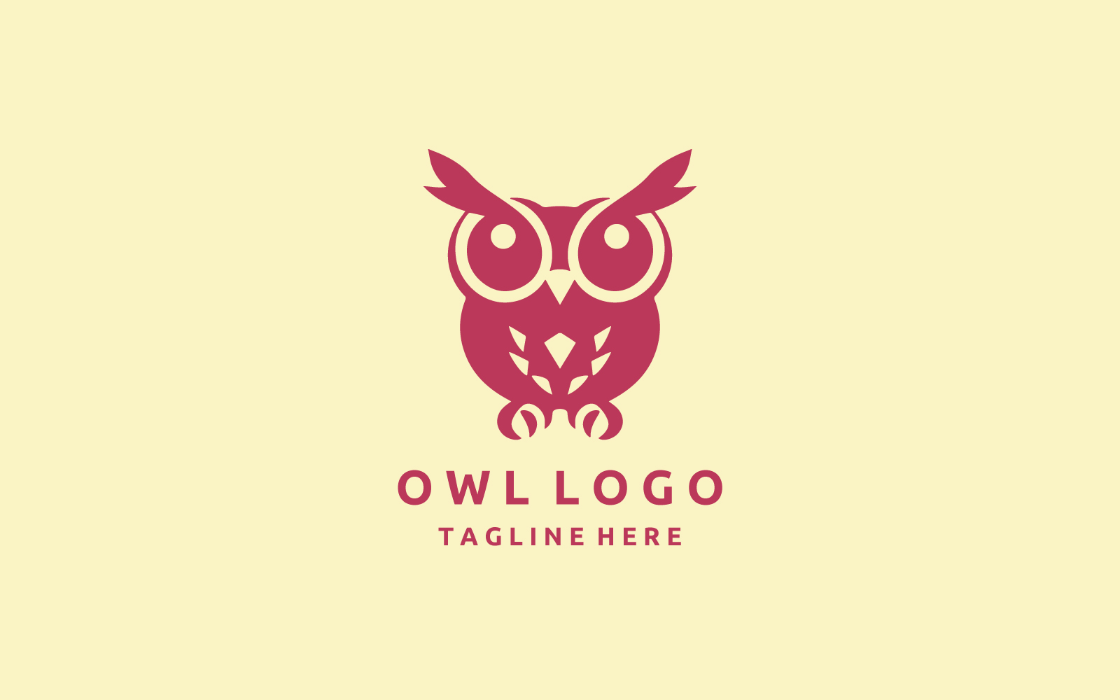 Owl Logo Design Template V5