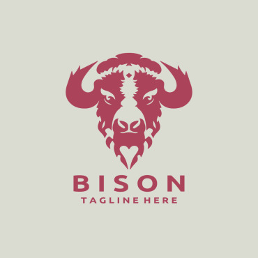 Logo Bison Logo Templates 381890