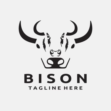 Logo Bison Logo Templates 381891