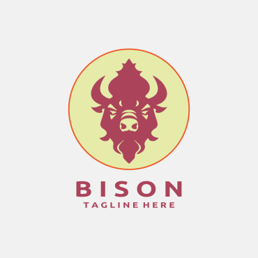 Logo Bison Logo Templates 381892