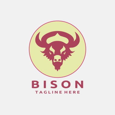 Logo Bison Logo Templates 381893