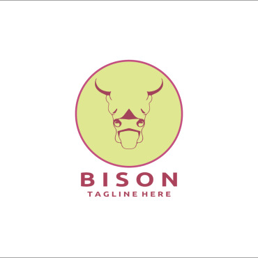 Logo Bison Logo Templates 381898