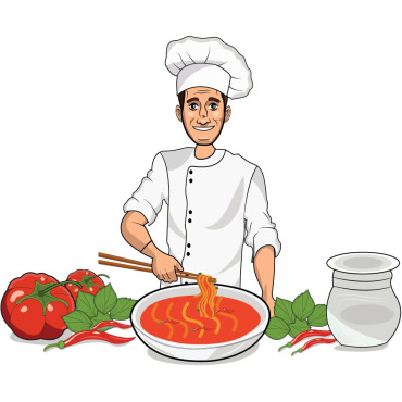 Background Chef Illustrations Templates 381940