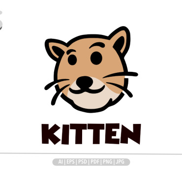 Kitty Icon Logo Templates 381956