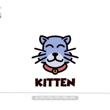 Meow Kitten Logo Templates 381957