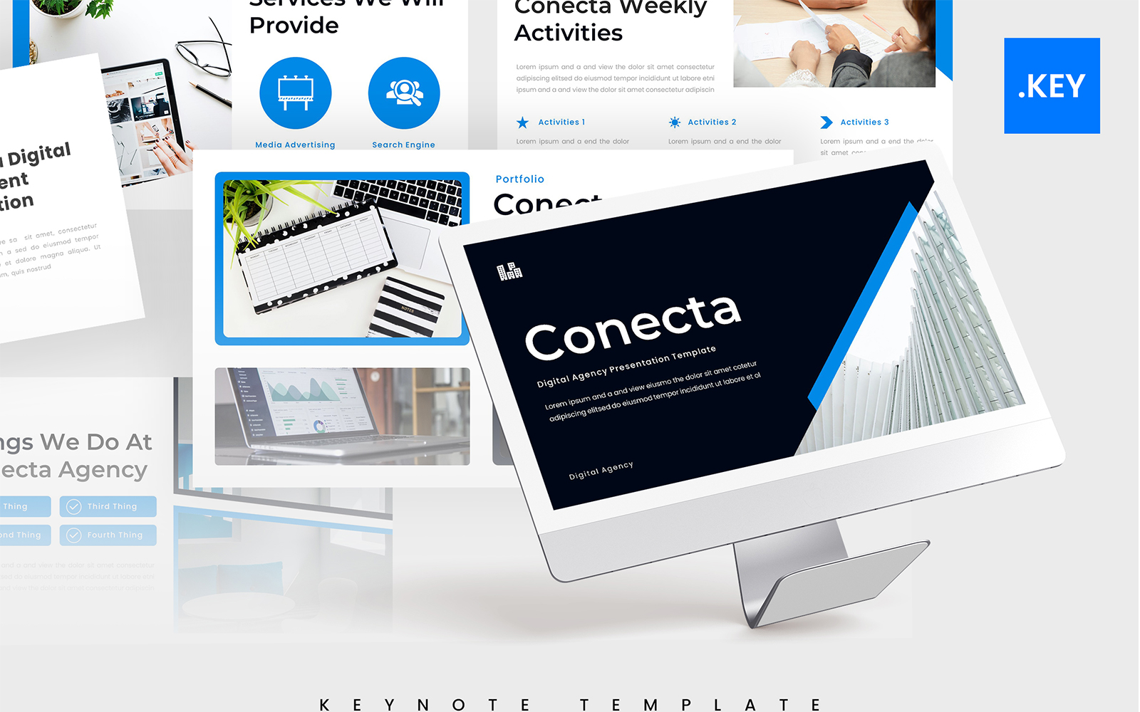 Conecta – Digital Agency Keynote Template