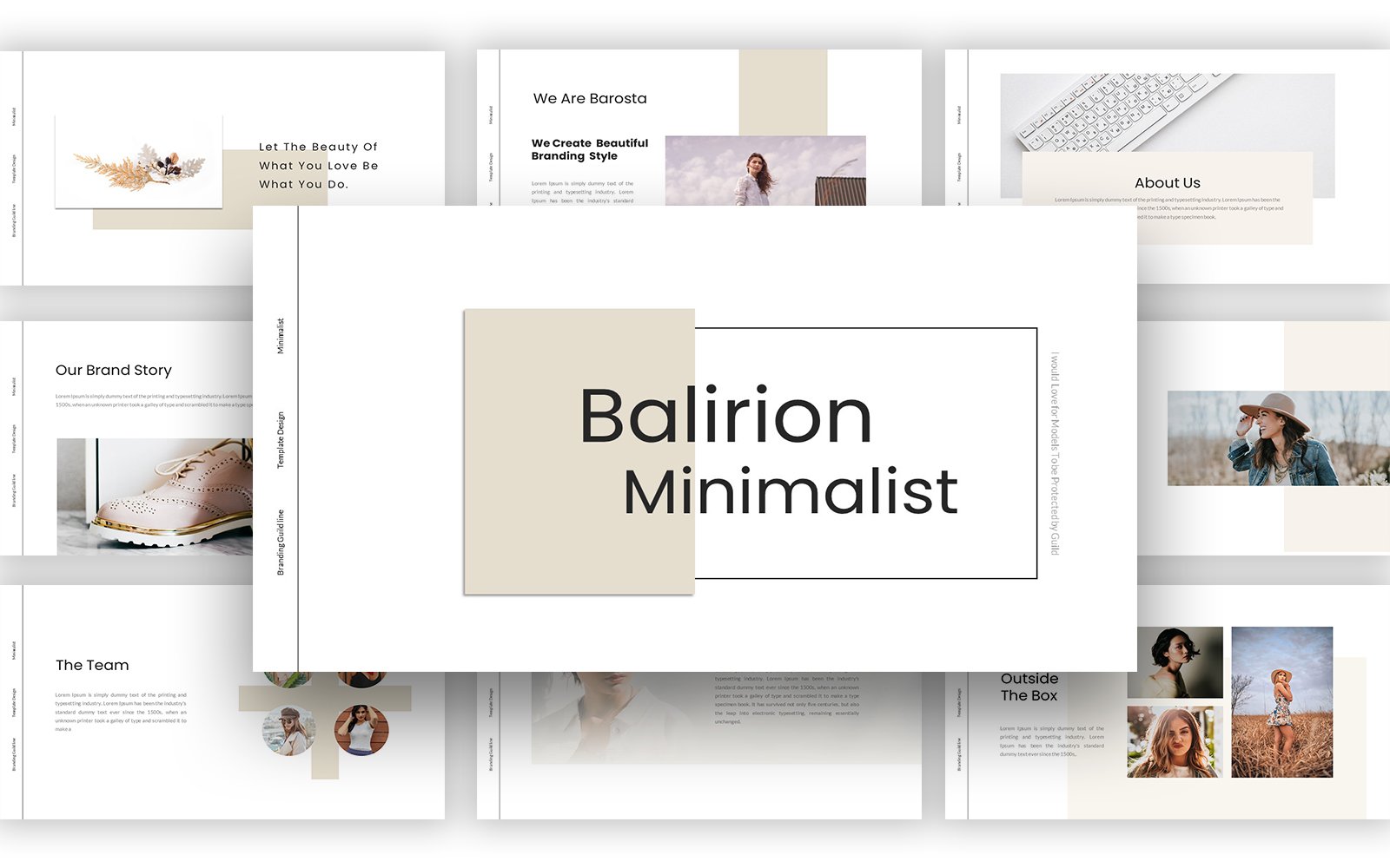 Balirion Brand Guideline Keynote Template