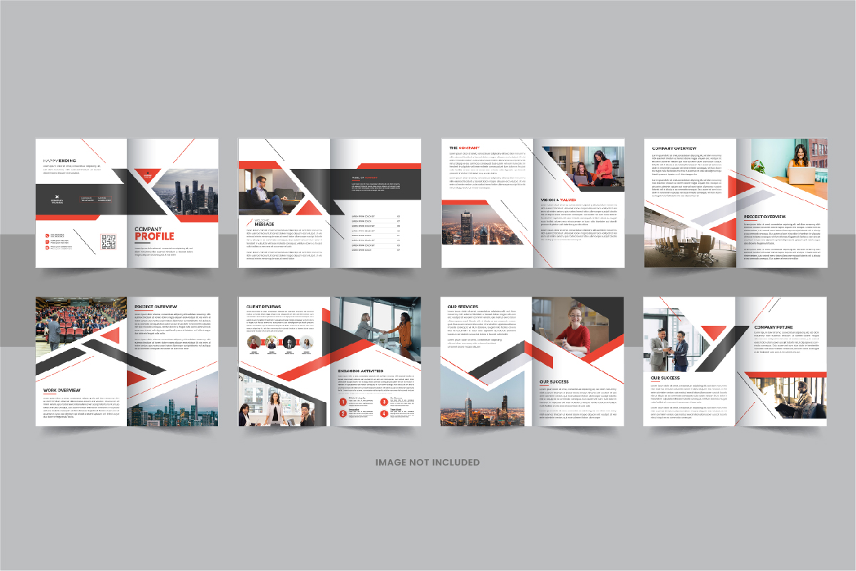 16 page corporate company profile brochure