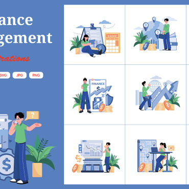 Services Objectives Illustrations Templates 382101