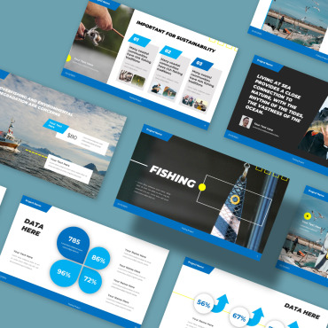 Tackle Bait PowerPoint Templates 382357