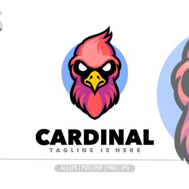 Graphic Cardinal Logo Templates 382386