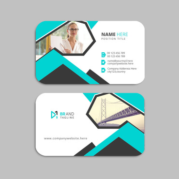 Card Visiting Corporate Identity 382597