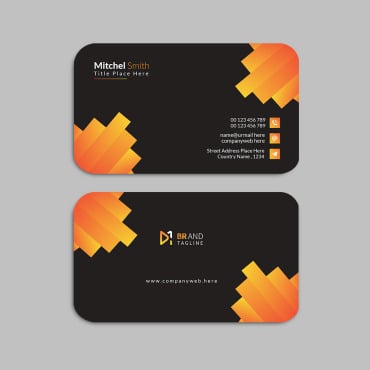 Card Visiting Corporate Identity 382612