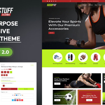 Fitness Gym Shopify Themes 382631