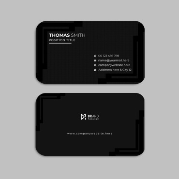 Card Visiting Corporate Identity 382796