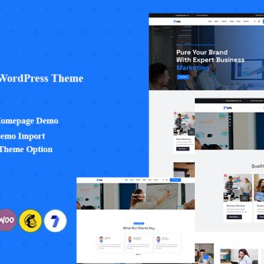 Business Clean WordPress Themes 382809