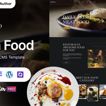 Restaurant Menu WordPress Themes 383021