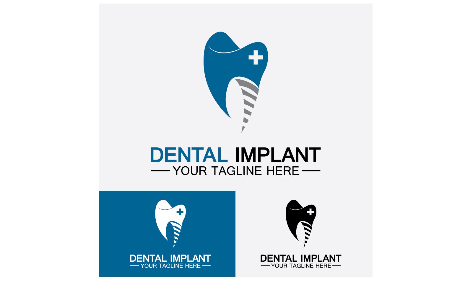 Dental logo design vector templatecreative dentist logo Version 8