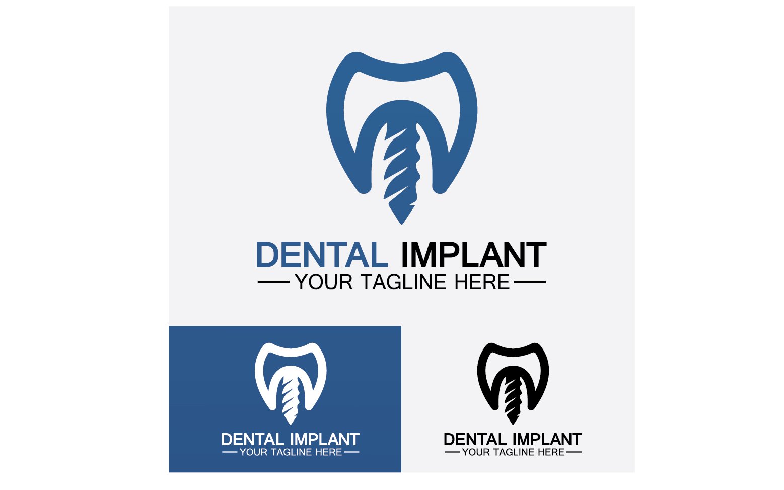 Dental logo design vector templatecreative dentist logo Version 18