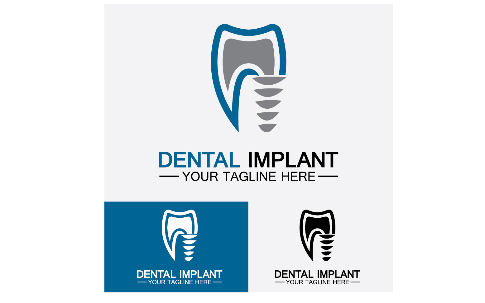 Dental logo design vector templatecreative dentist logo Version 14