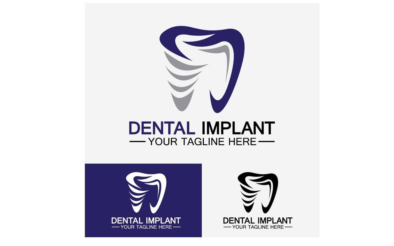 Dental logo design vector templatecreative dentist logo Version 17