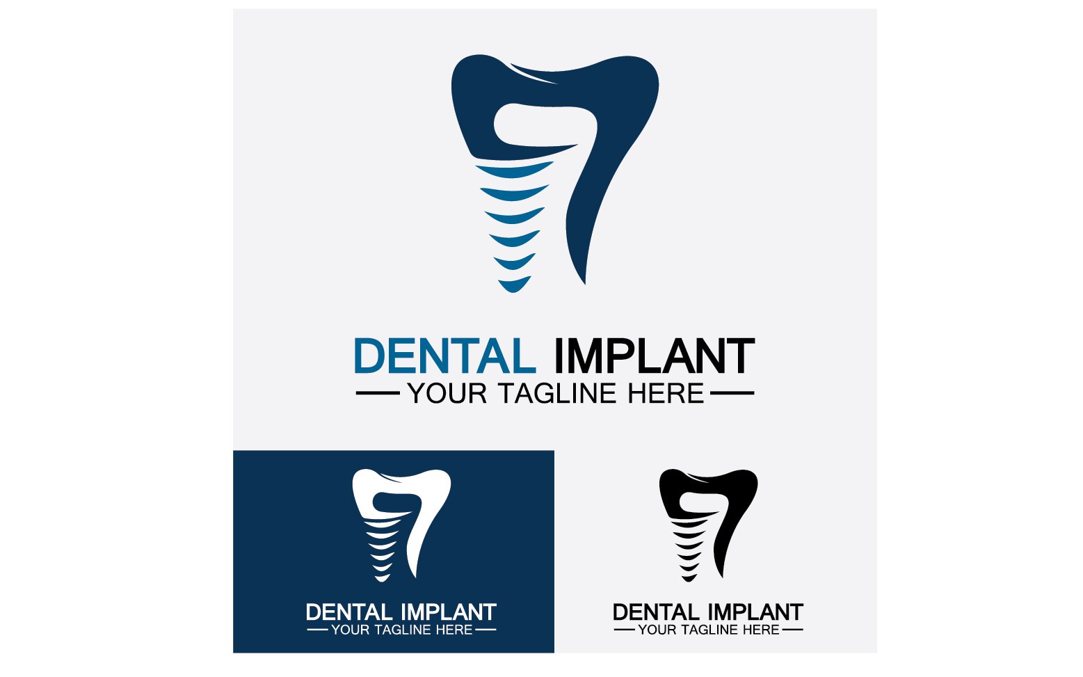 Dental logo design vector templatecreative dentist logo Version 16